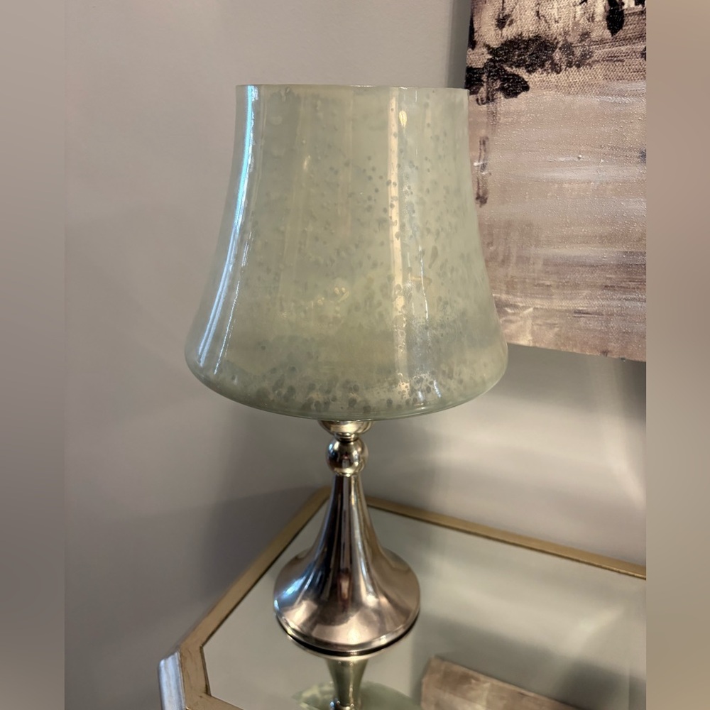 Pottery Barn blue stunning accent piece NWT retail $189